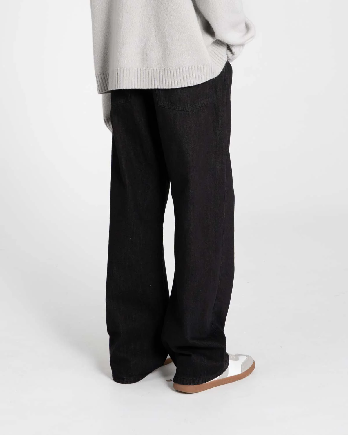 Baggy denim jeans black - Image 5
