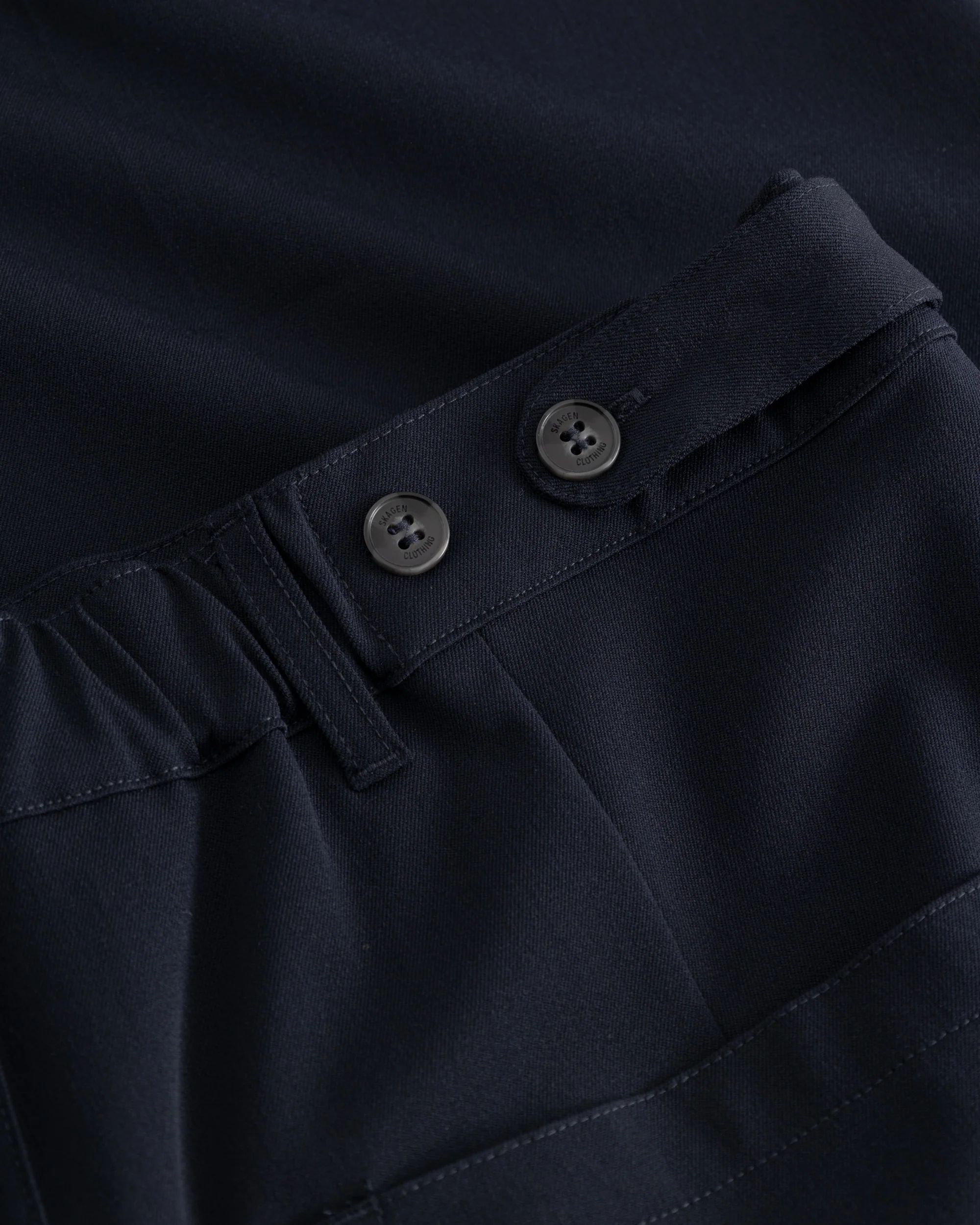 Baggy Suit Pants Navy - Image 10