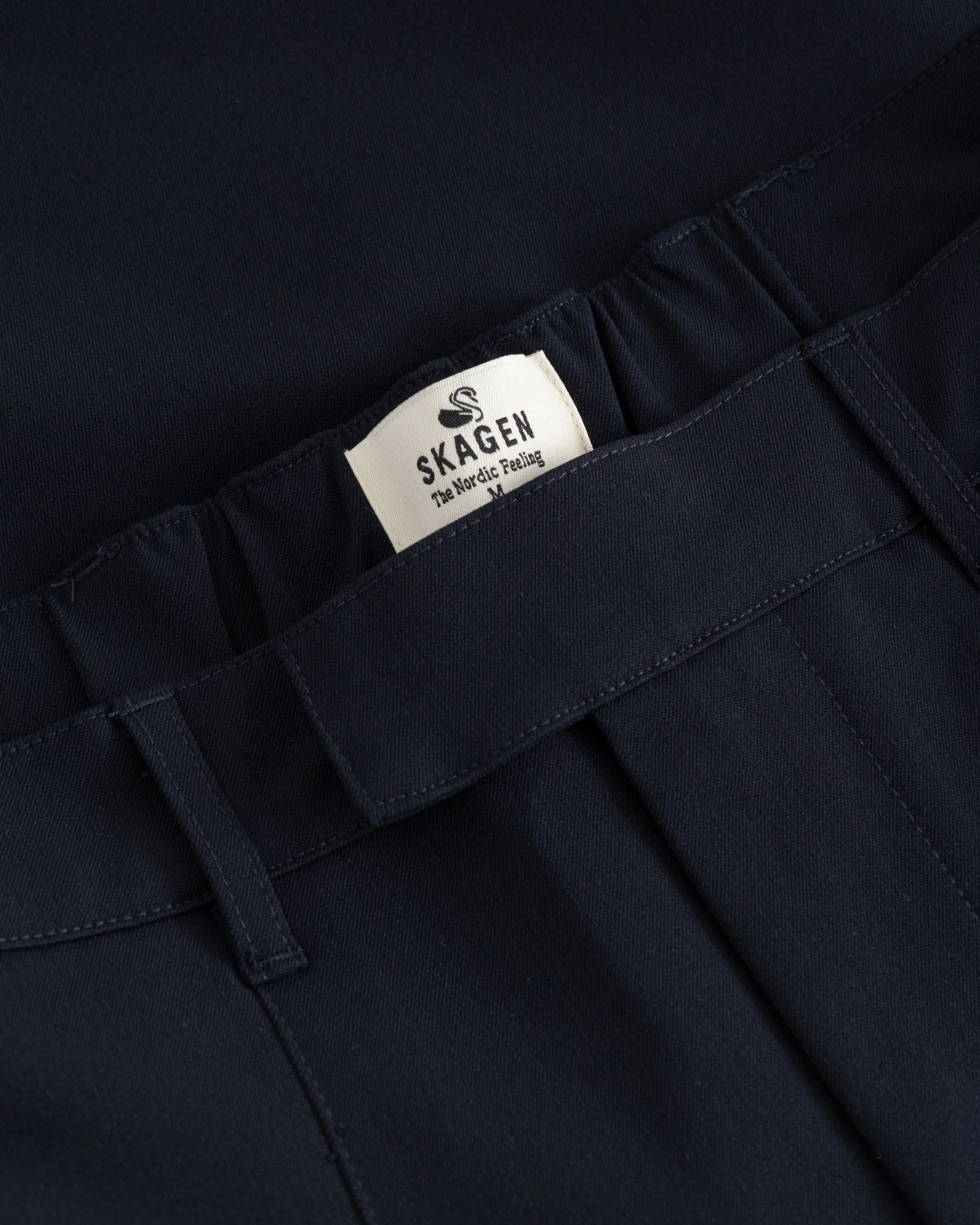 Baggy Suit Pants Navy - Image 11