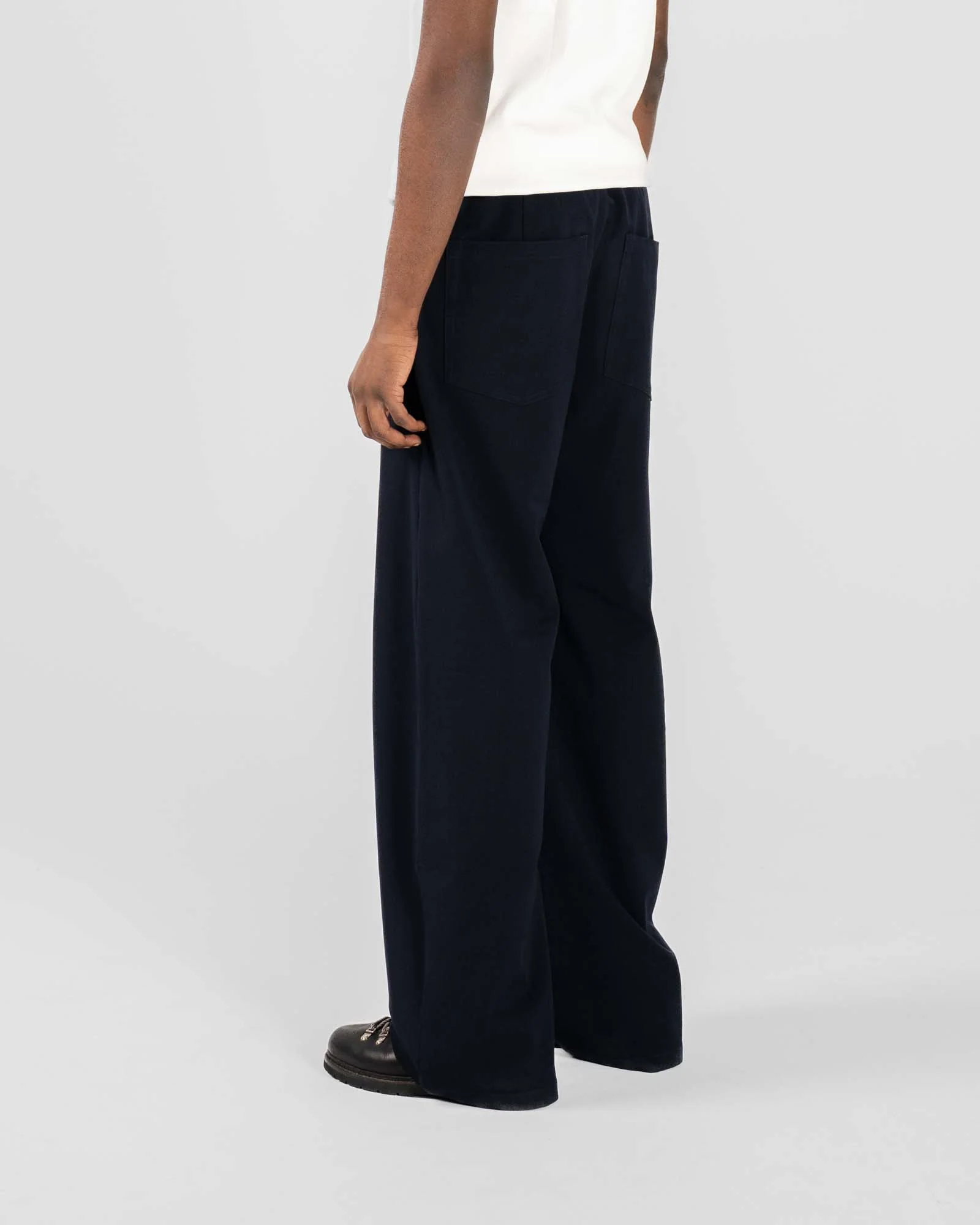 Baggy Suit Pants Navy - Image 4
