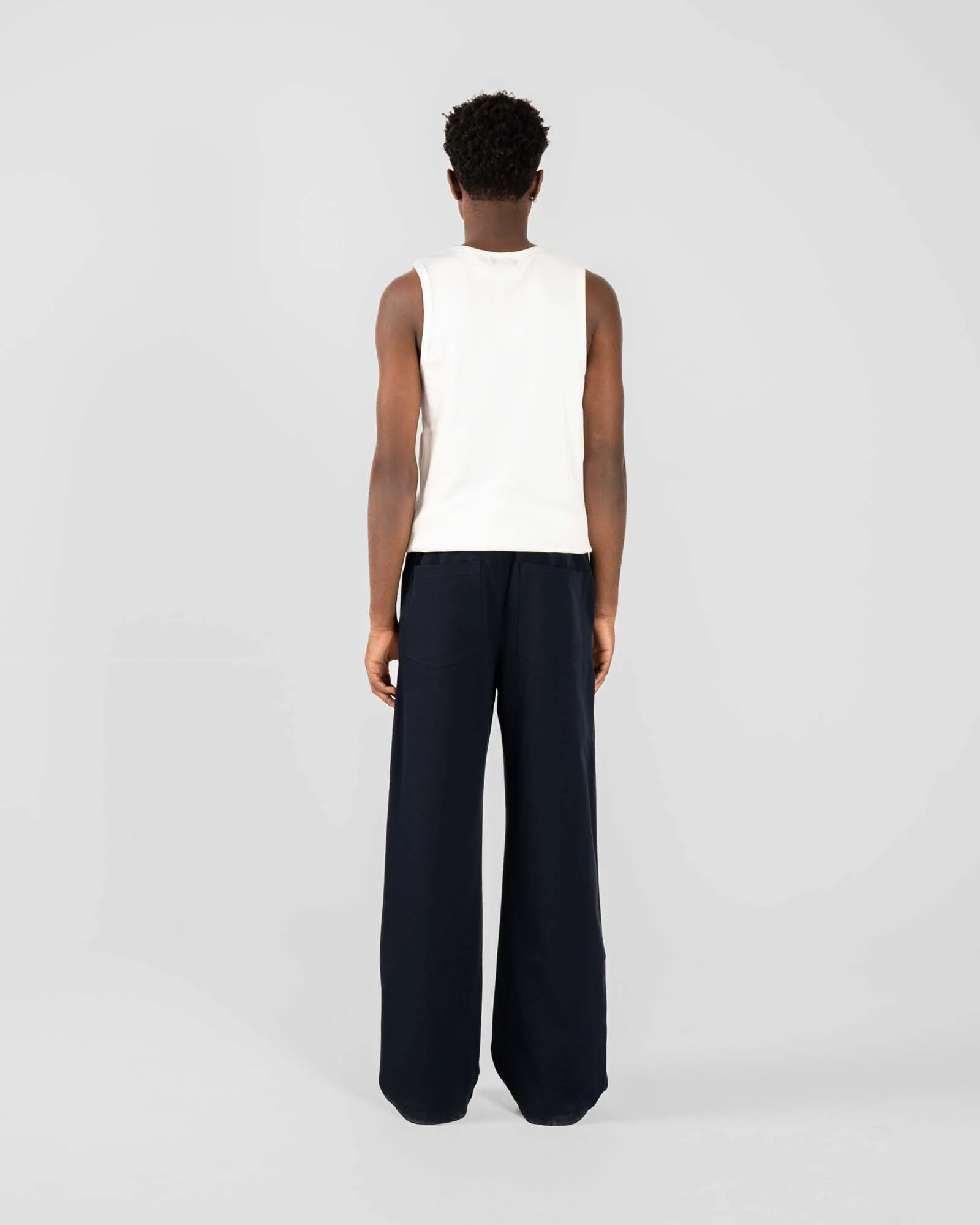 Baggy Suit Pants Navy - Image 7
