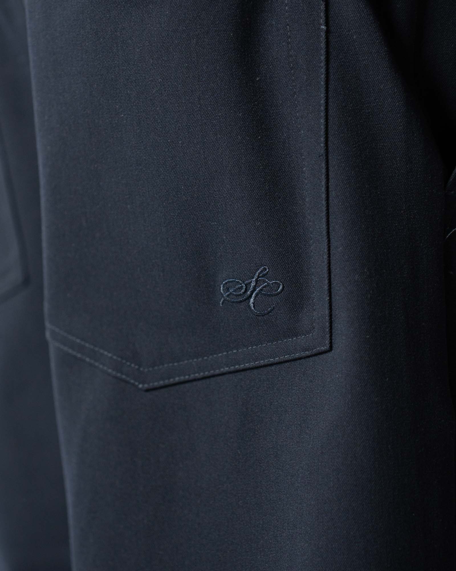 Baggy Suit Pants Navy - Image 9