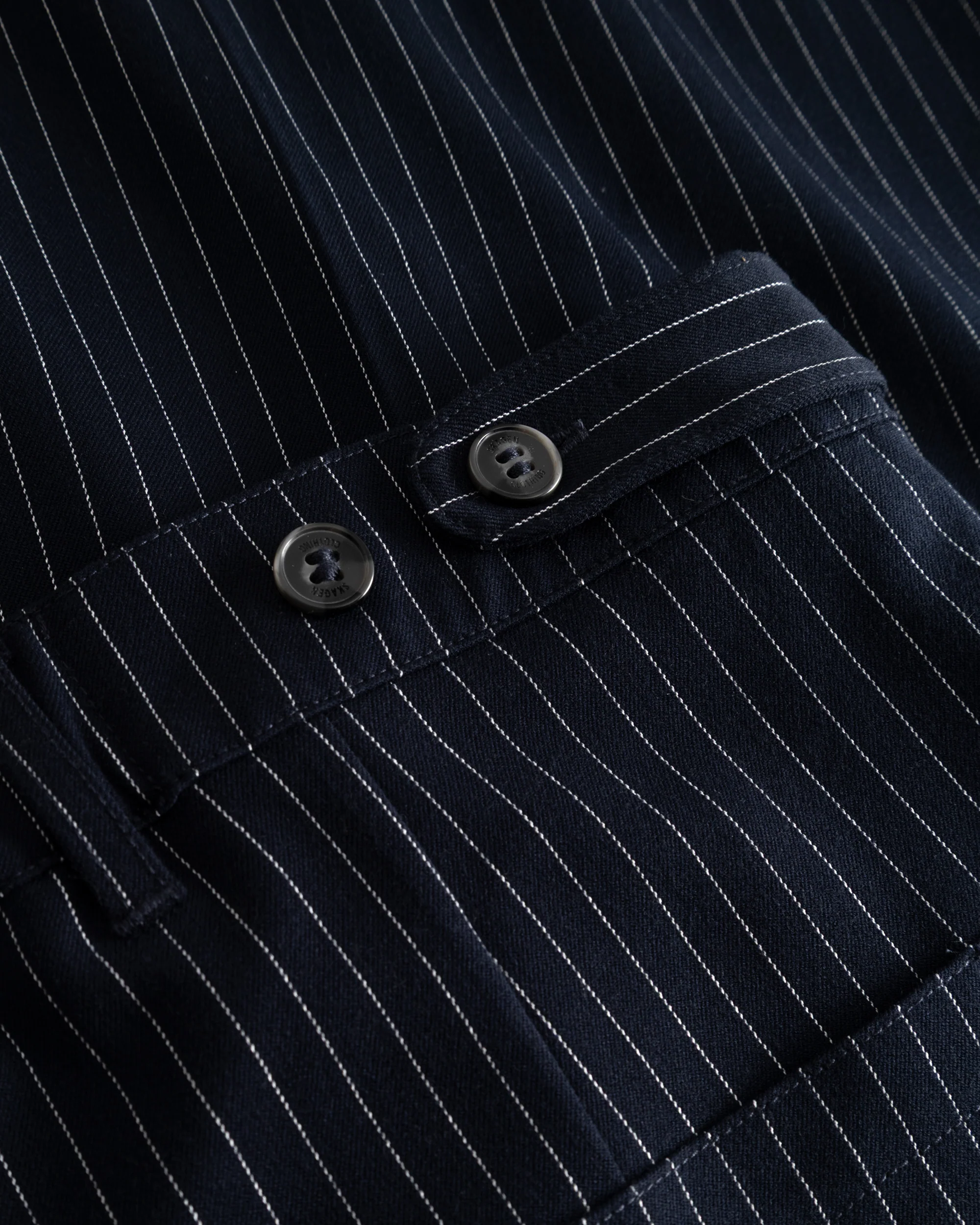 Baggy Suit Pants Pinstriped - Image 10