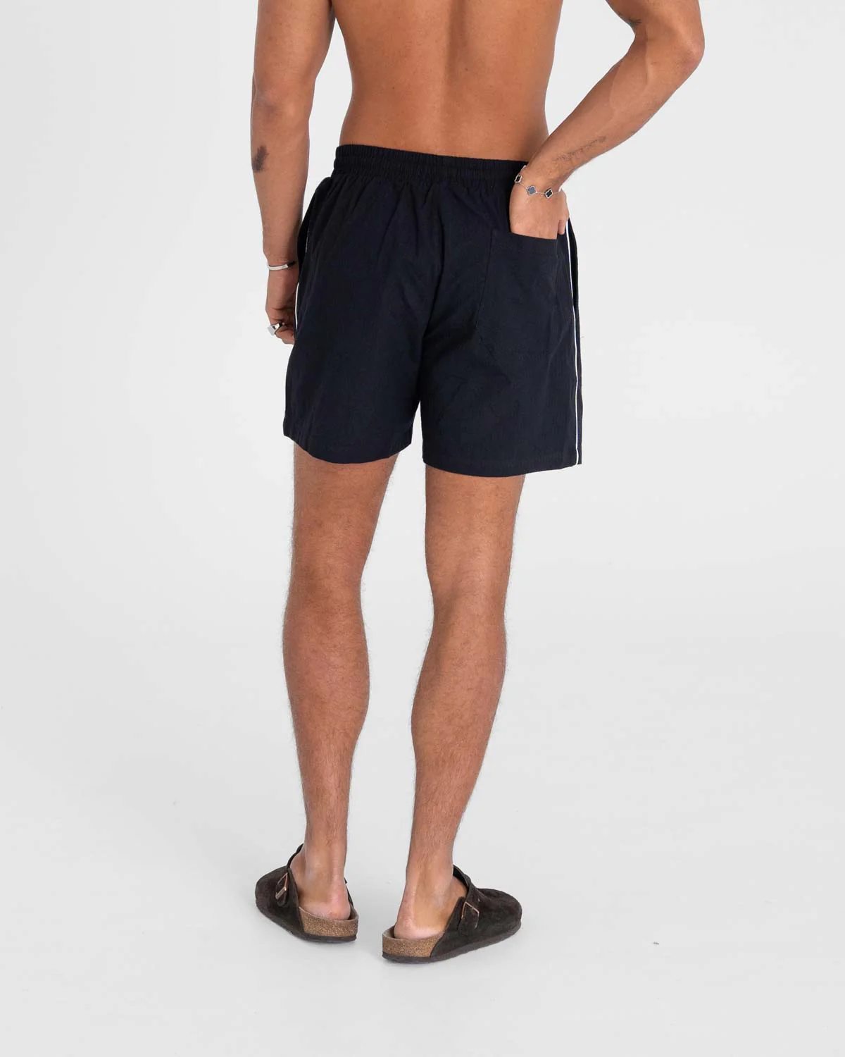 Bath shorts black - Image 6