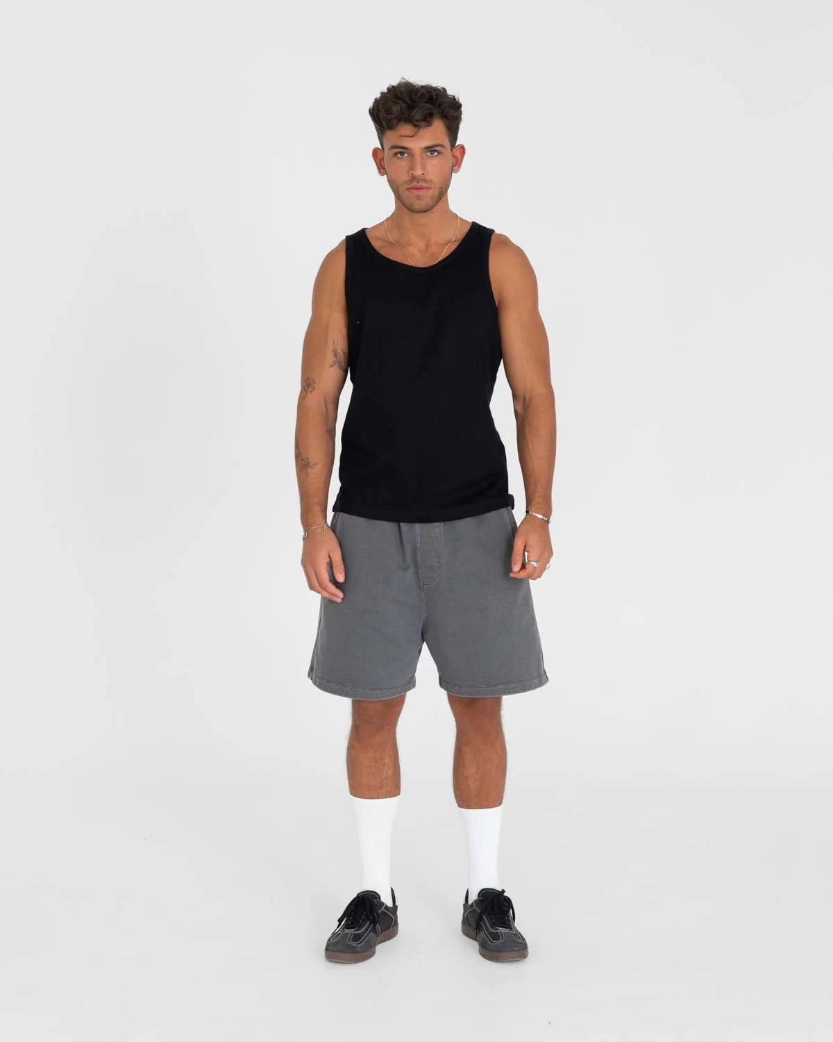 Blank Shorts Washed Gray - Image 3