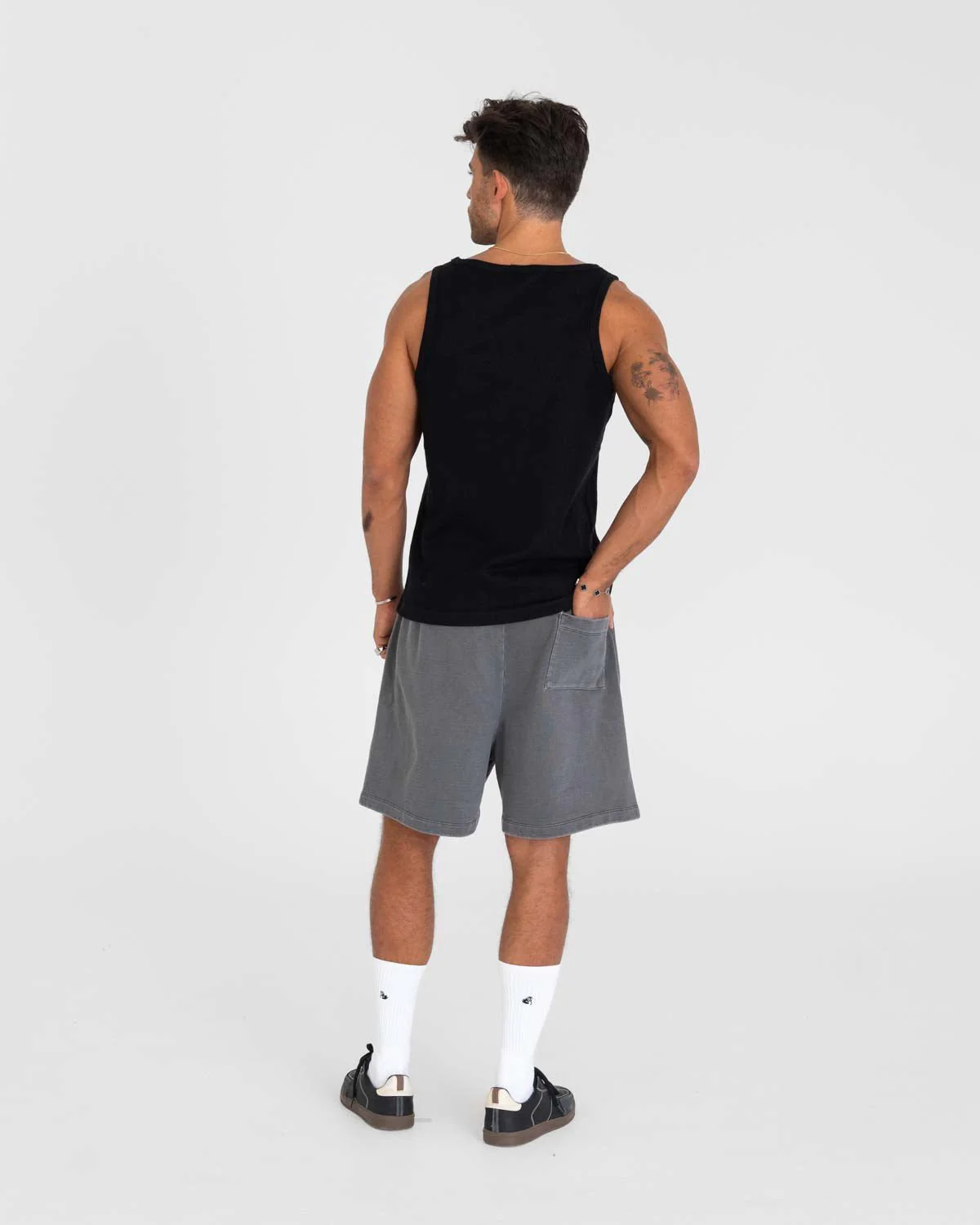 Blank Shorts Washed Gray - Image 5