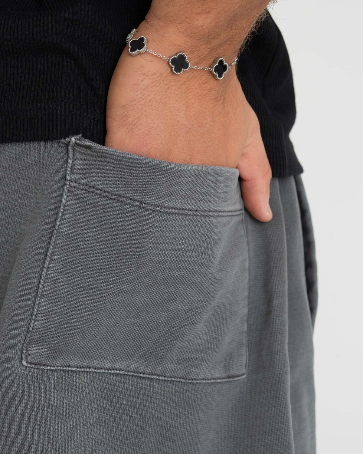 Blank Shorts Washed Gray - Image 6