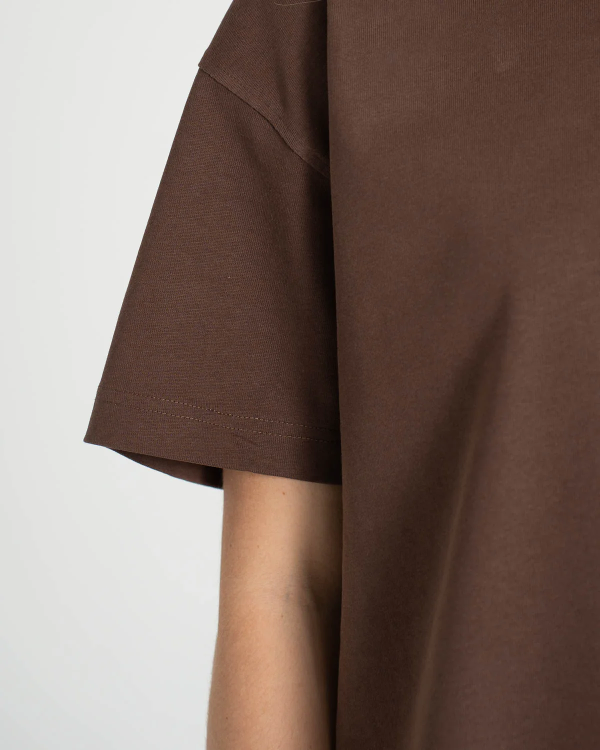 Blank T-Shirt Brown - Image 9