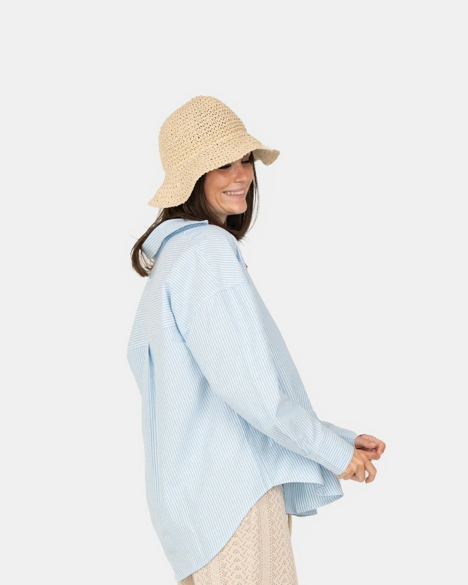 Blue striped shirt - Image 4