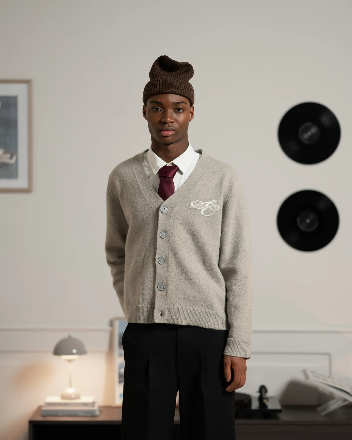 Cardigan Light Gray - Image 2