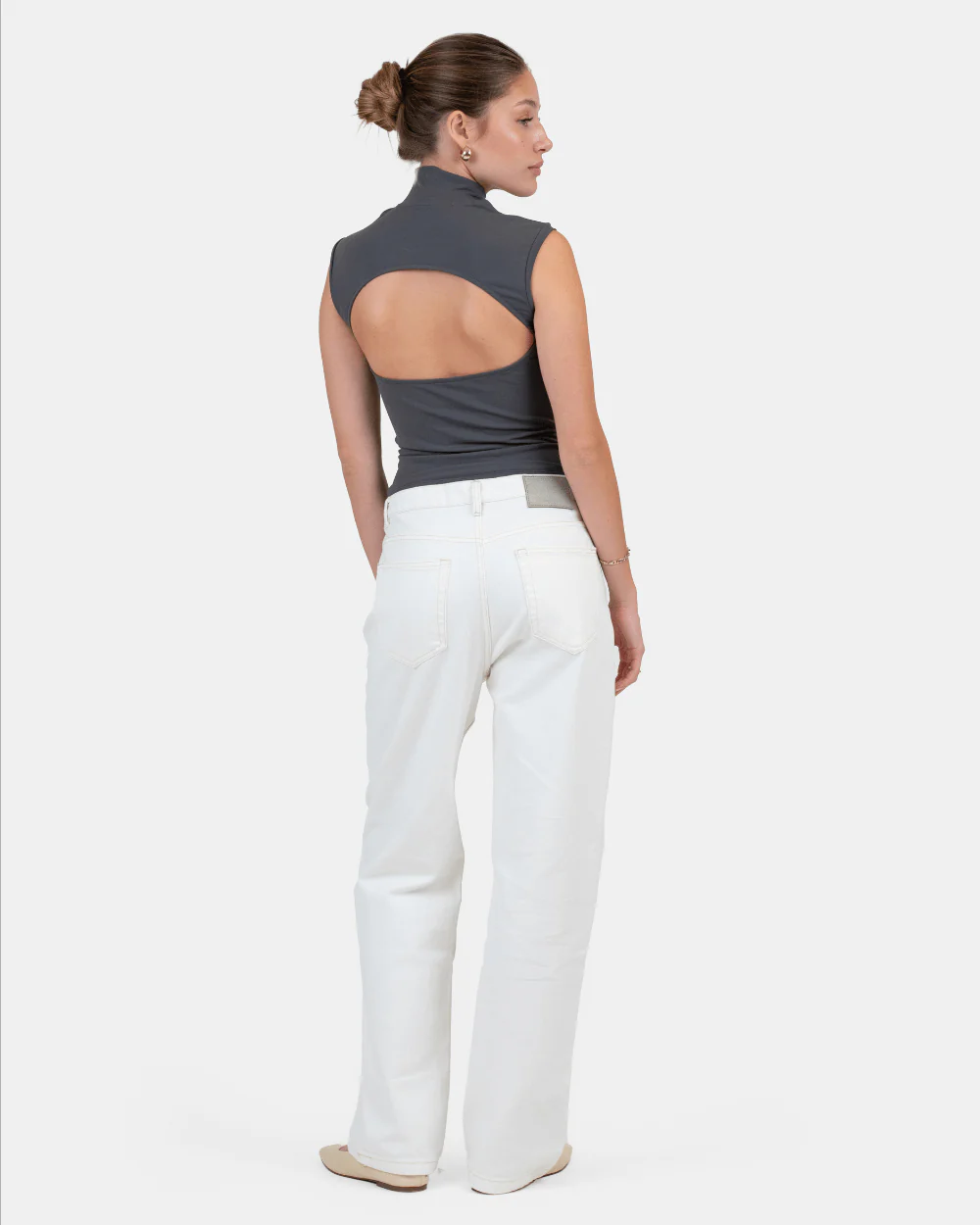 Choker Top gray - Image 7