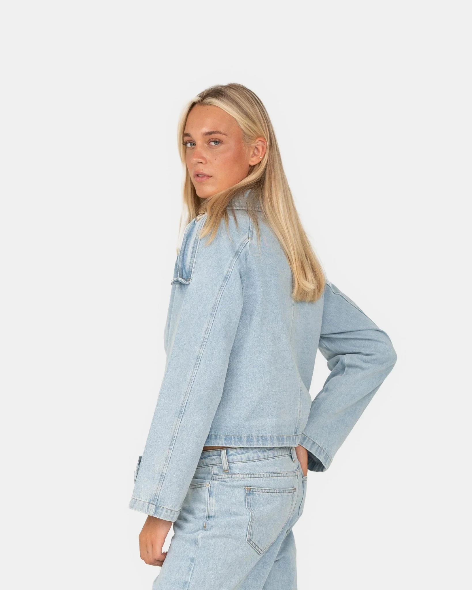 Denim jacket blue - Image 4