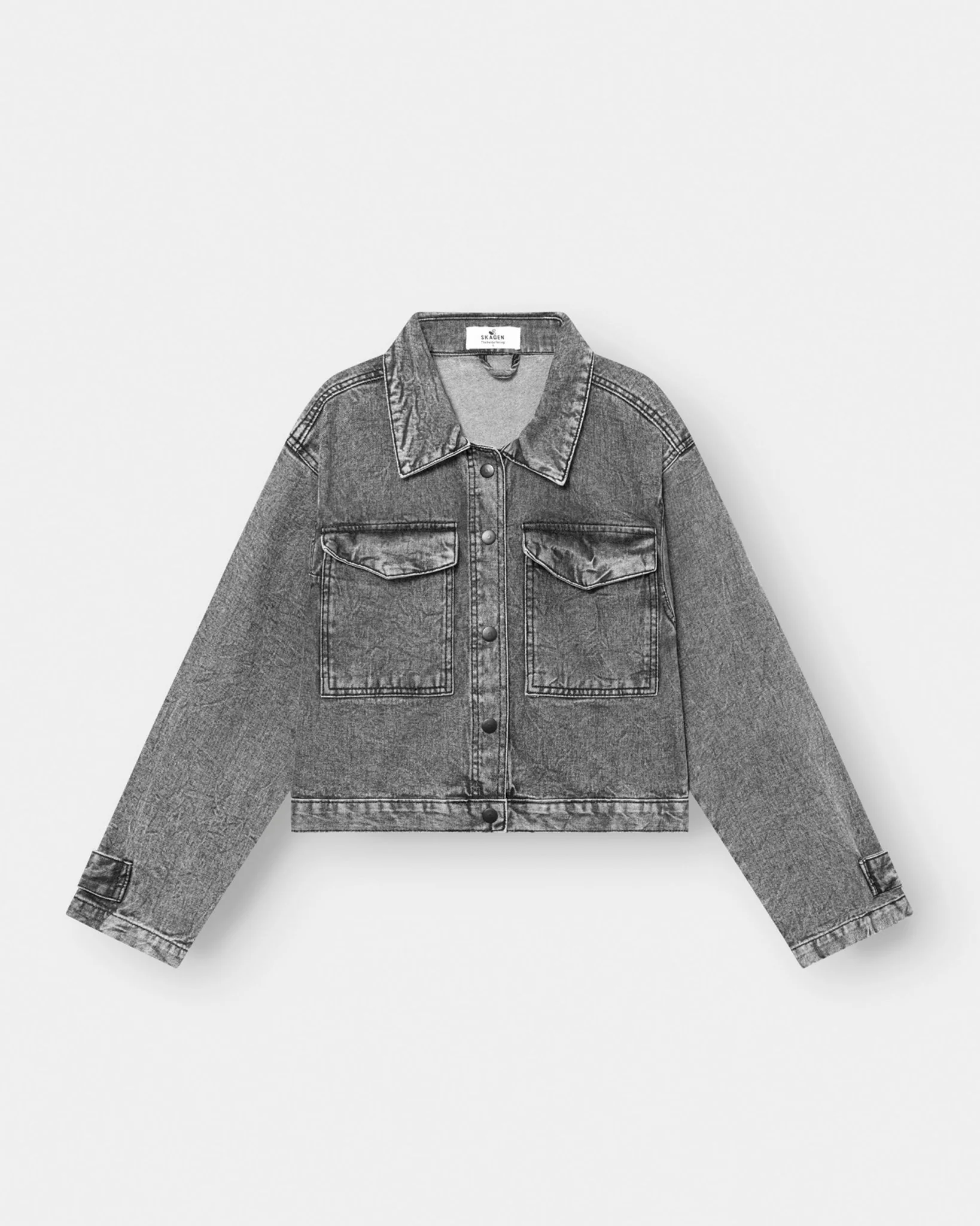 Denim Jacket Washed Gray