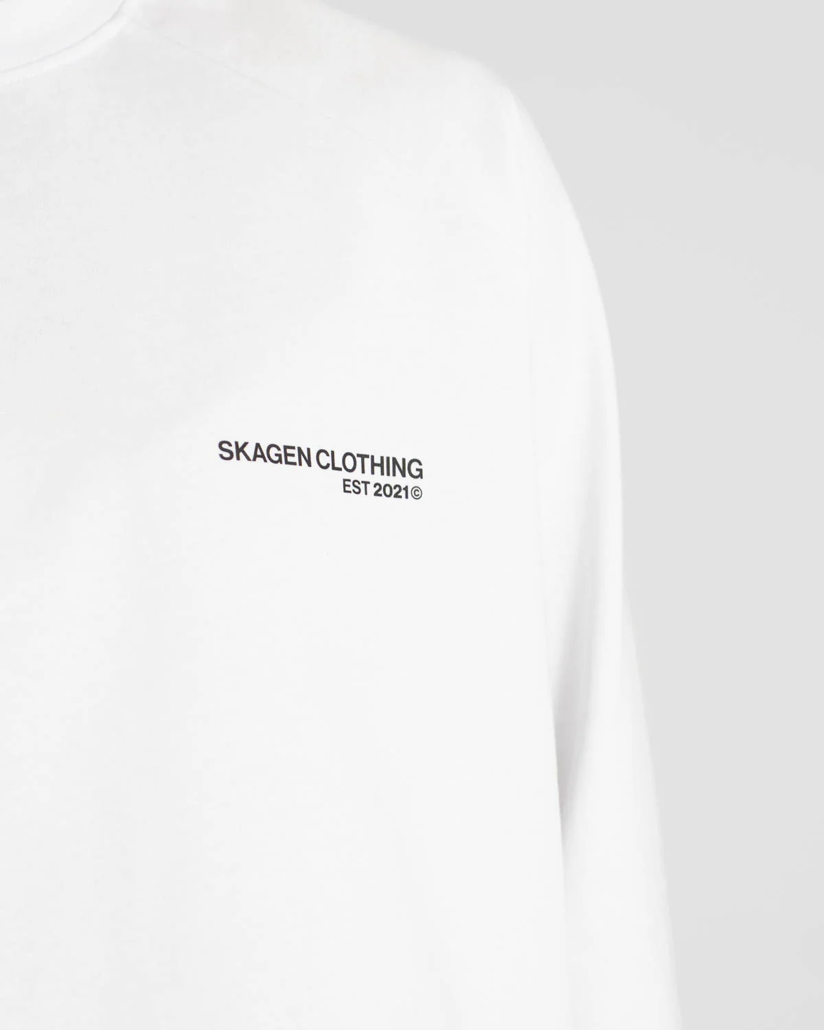 Everyday Essential Raglan Longsleeve White dame - Image 7