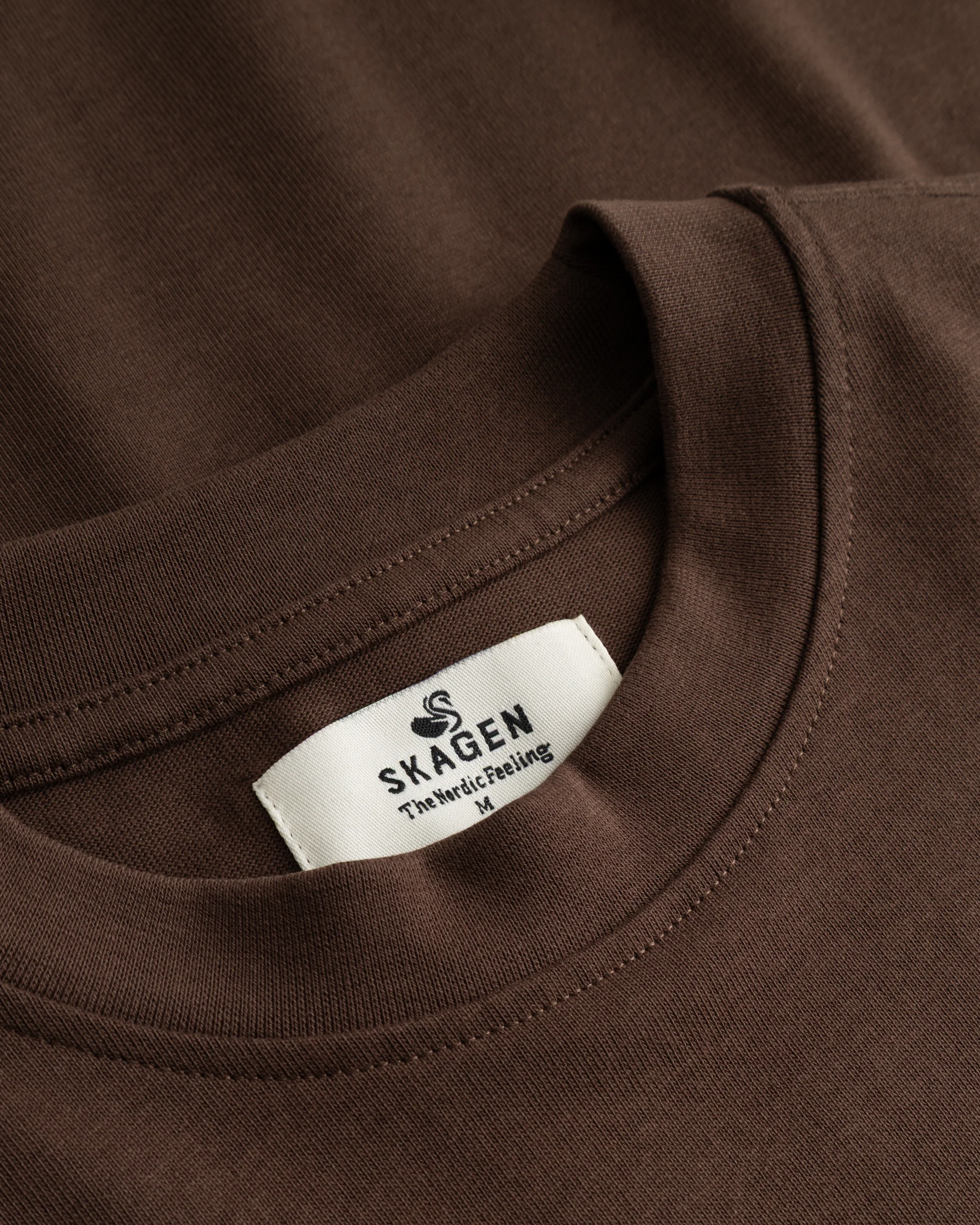Everyday Essential T-Shirt Brown dame - Image 9