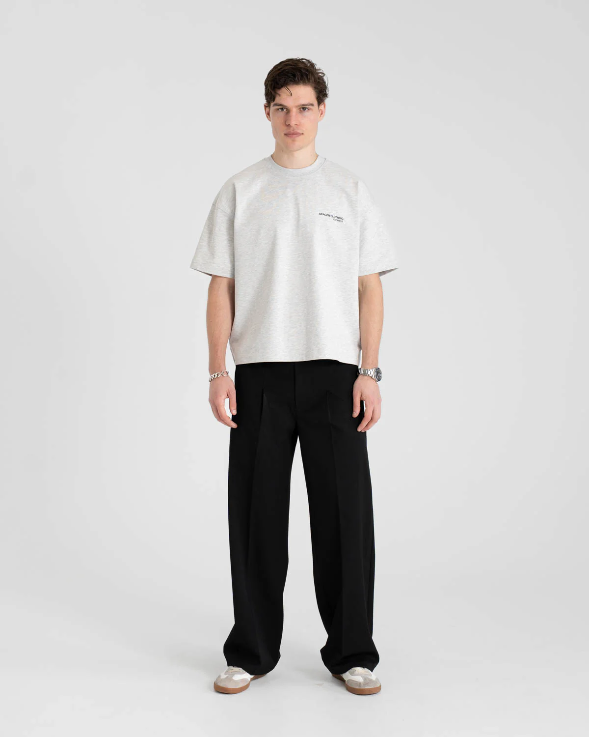 Everyday Essentials T-Shirt Grey - Image 4
