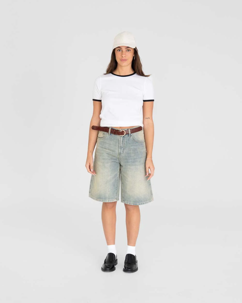 Jorts Light Blue Vintage Wash - Image 5
