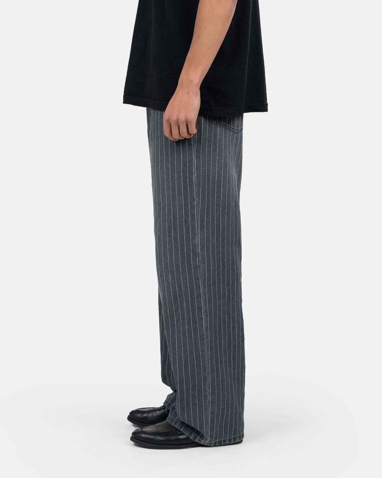 Extra Baggy Denim Washed Pinstripe - Image 4