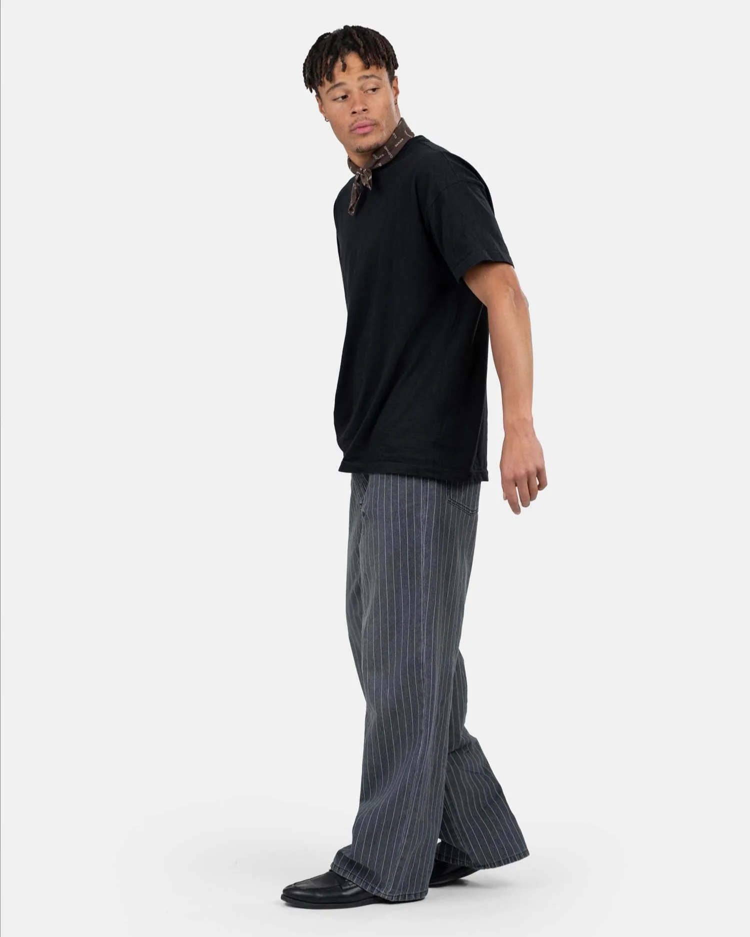 Extra Baggy Denim Washed Pinstripe - Image 5