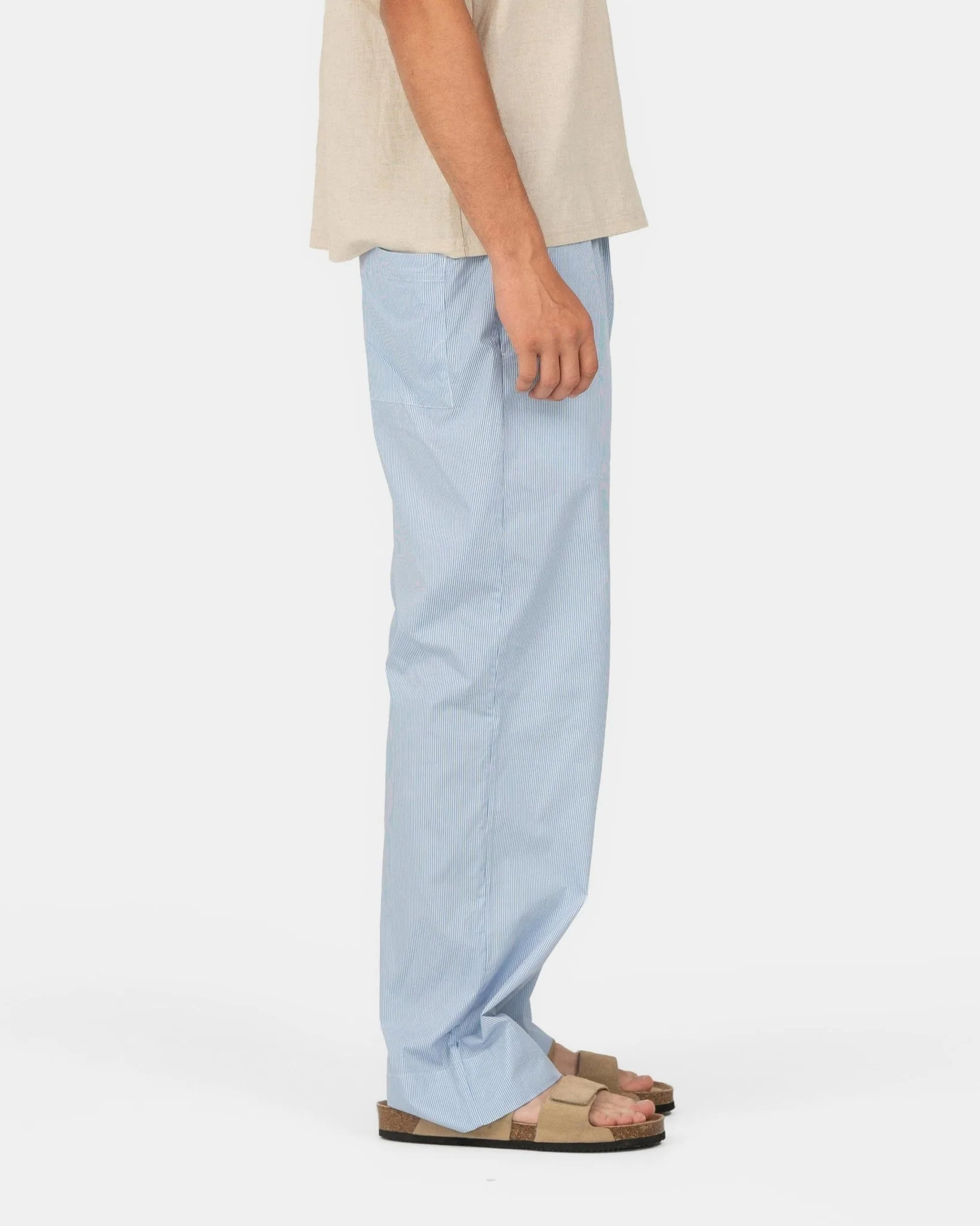 Pajama's pants blue striped - Image 6