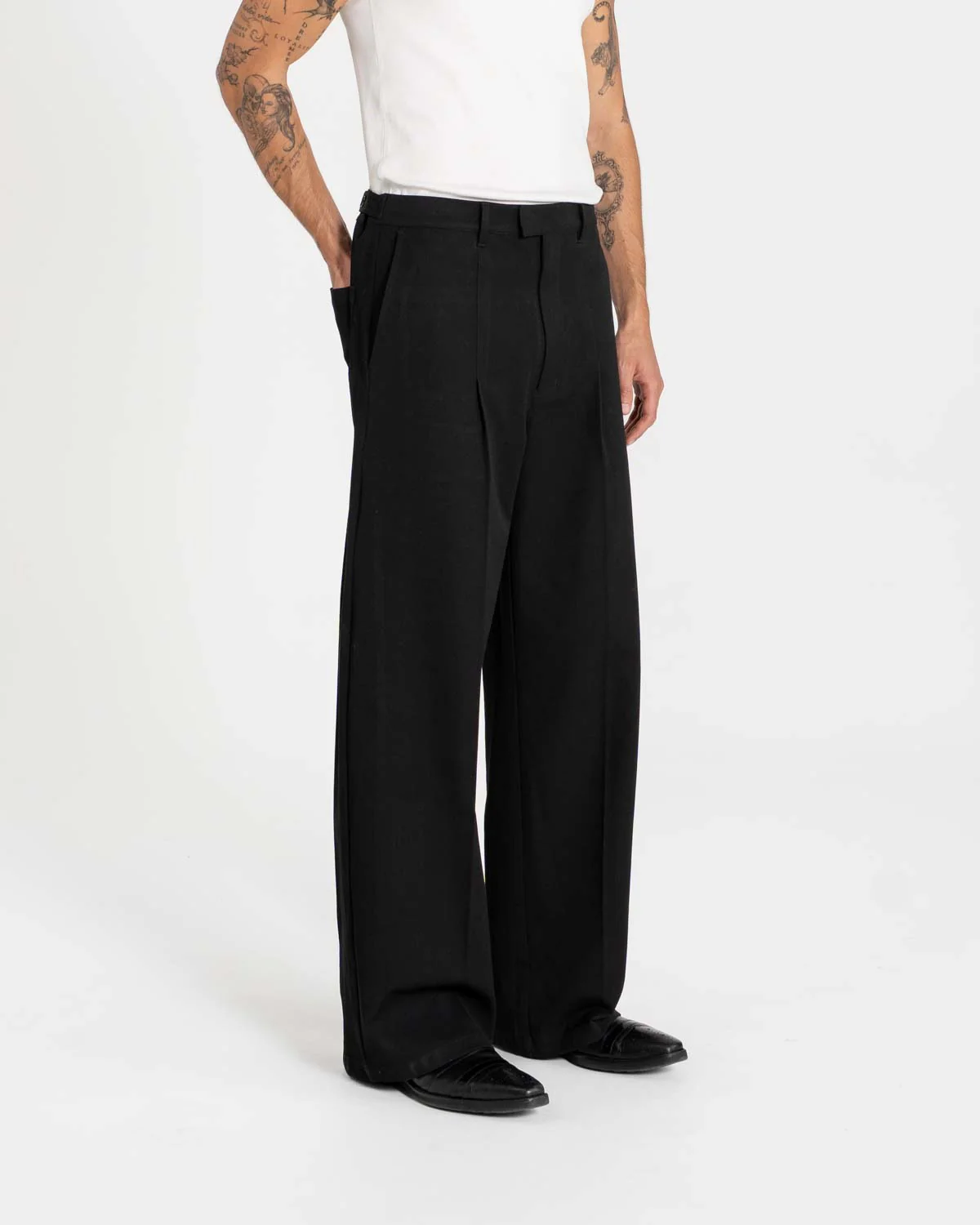 Baggy Suitpants Black - Image 5