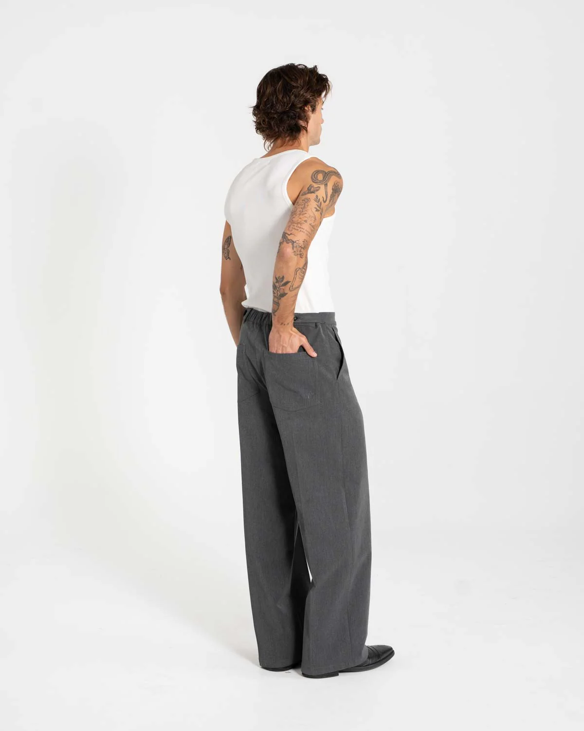 Baggy Suitpants Gray - Image 10