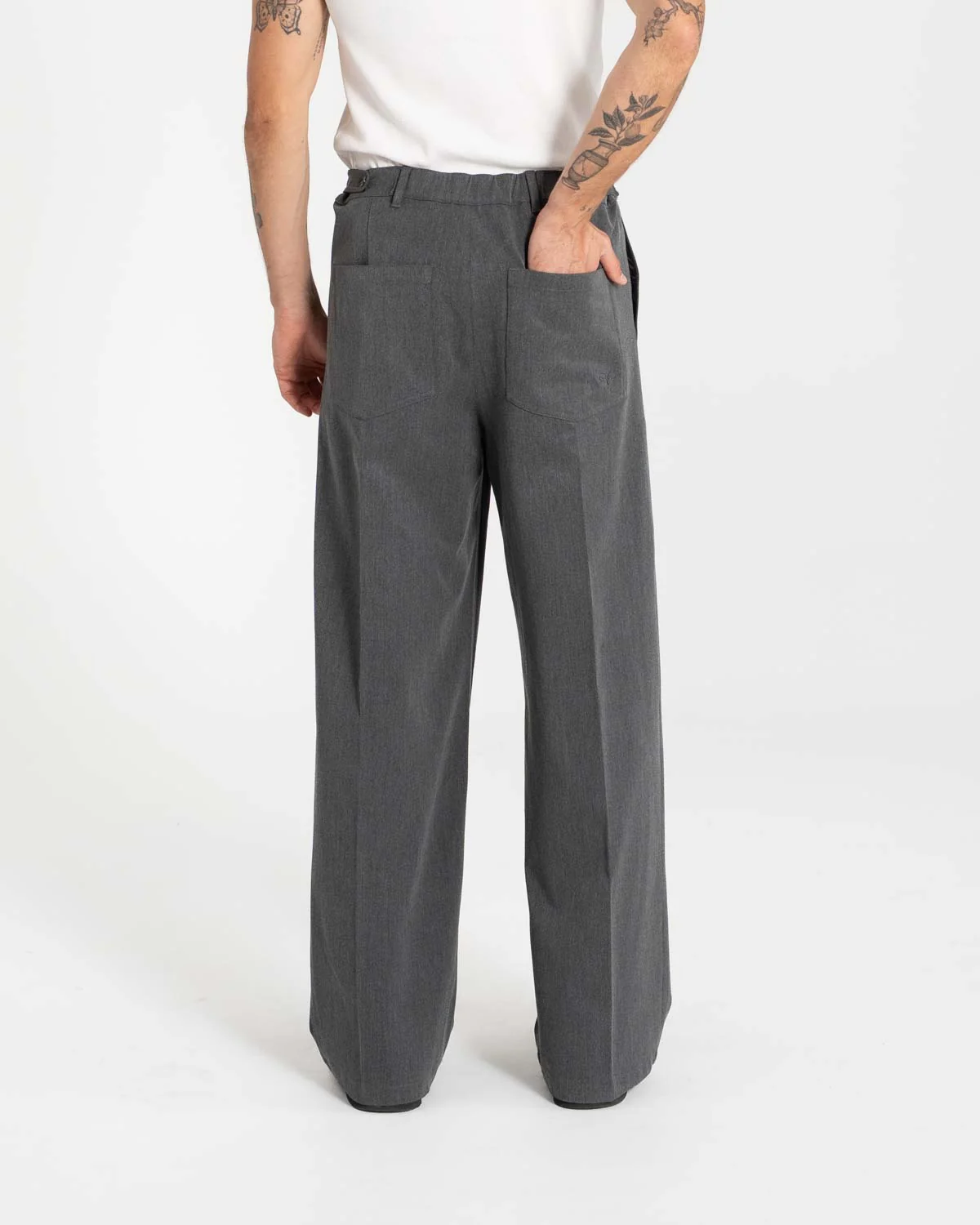 Baggy Suitpants Gray - Image 11
