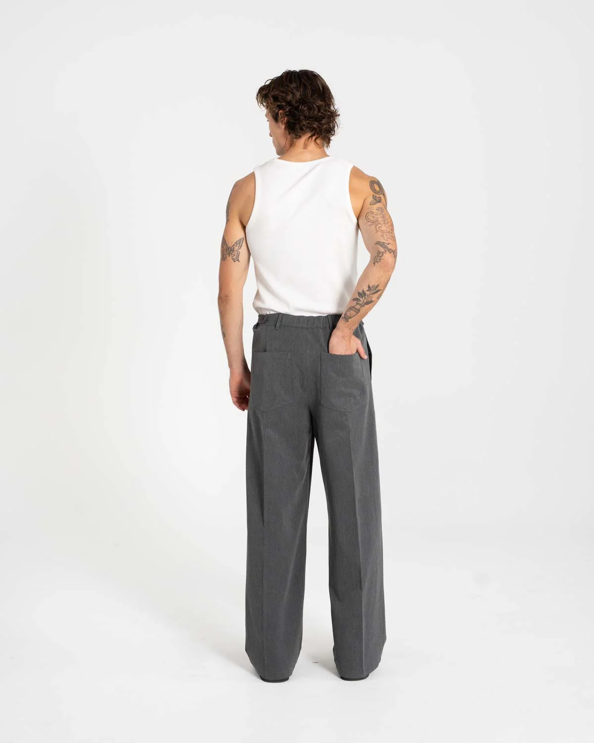Baggy Suitpants Gray - Image 12