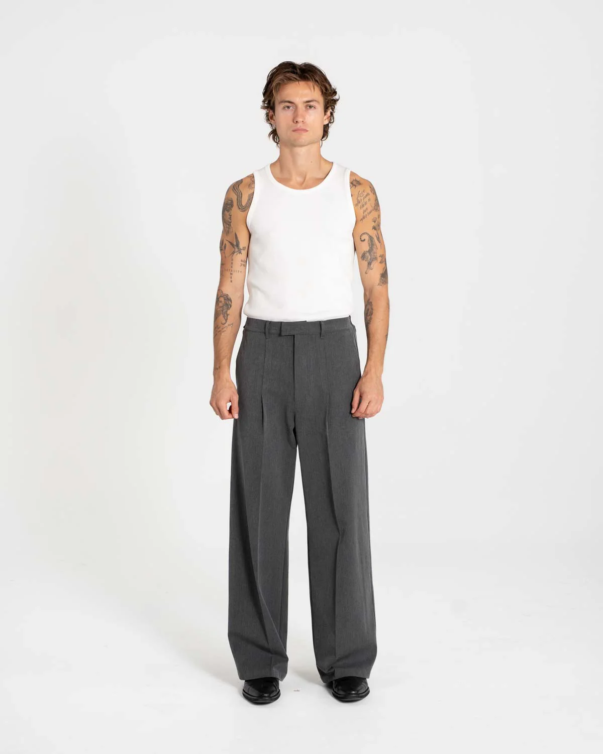 Baggy Suitpants Gray - Image 4
