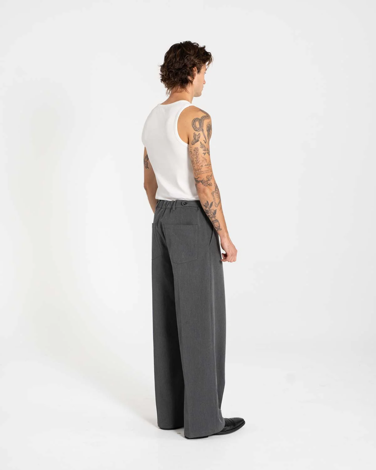 Baggy Suitpants Gray - Image 9