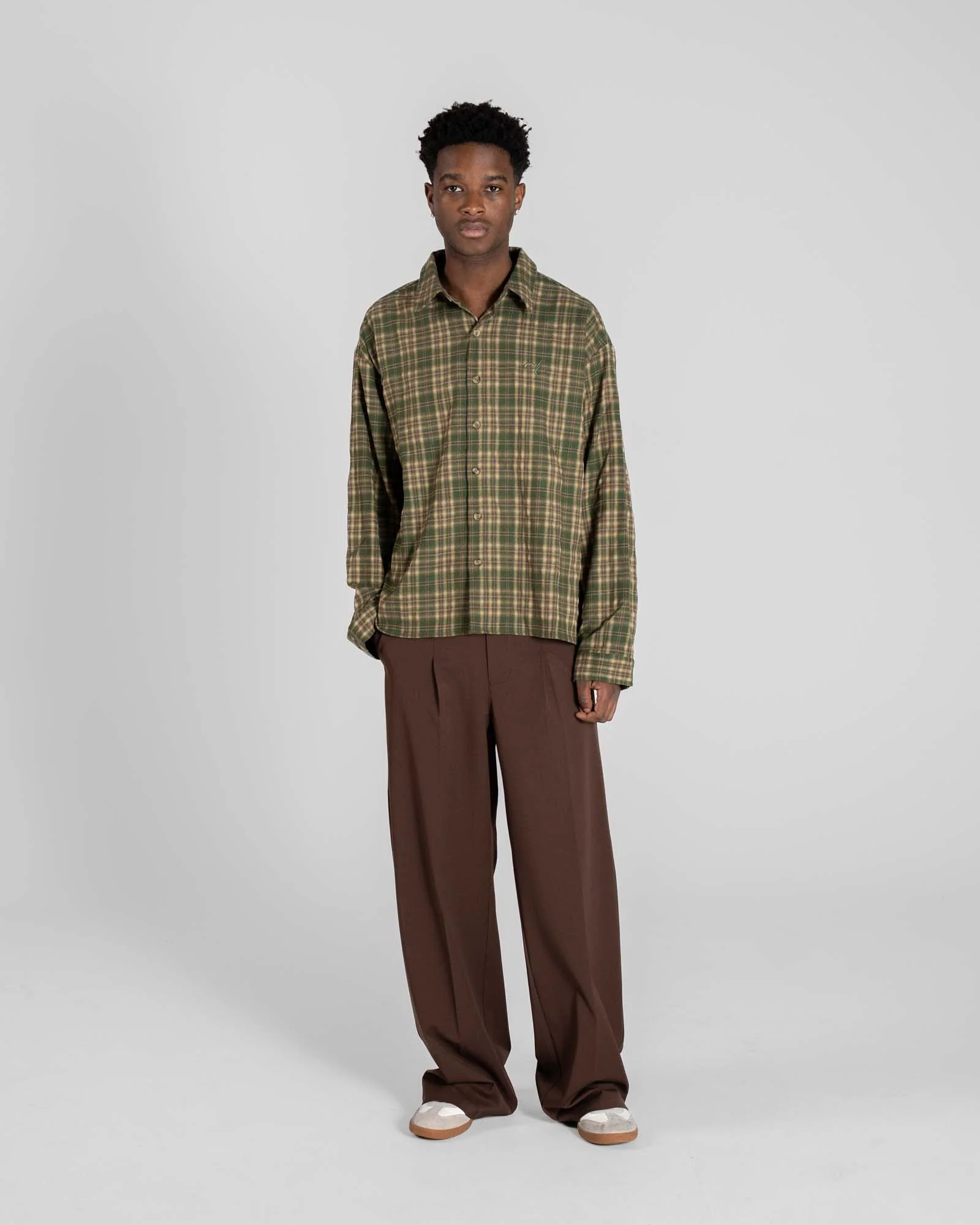Ternet Flannel shirt Green - Image 3
