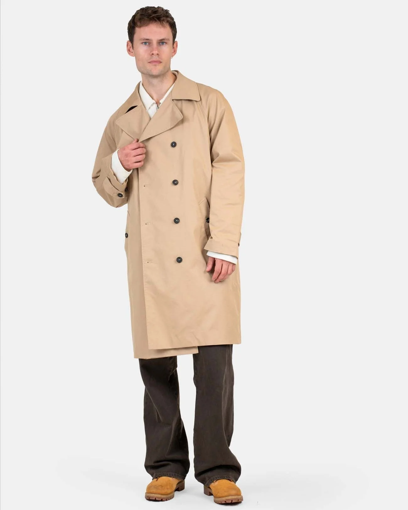 Trench coat beige - Image 4