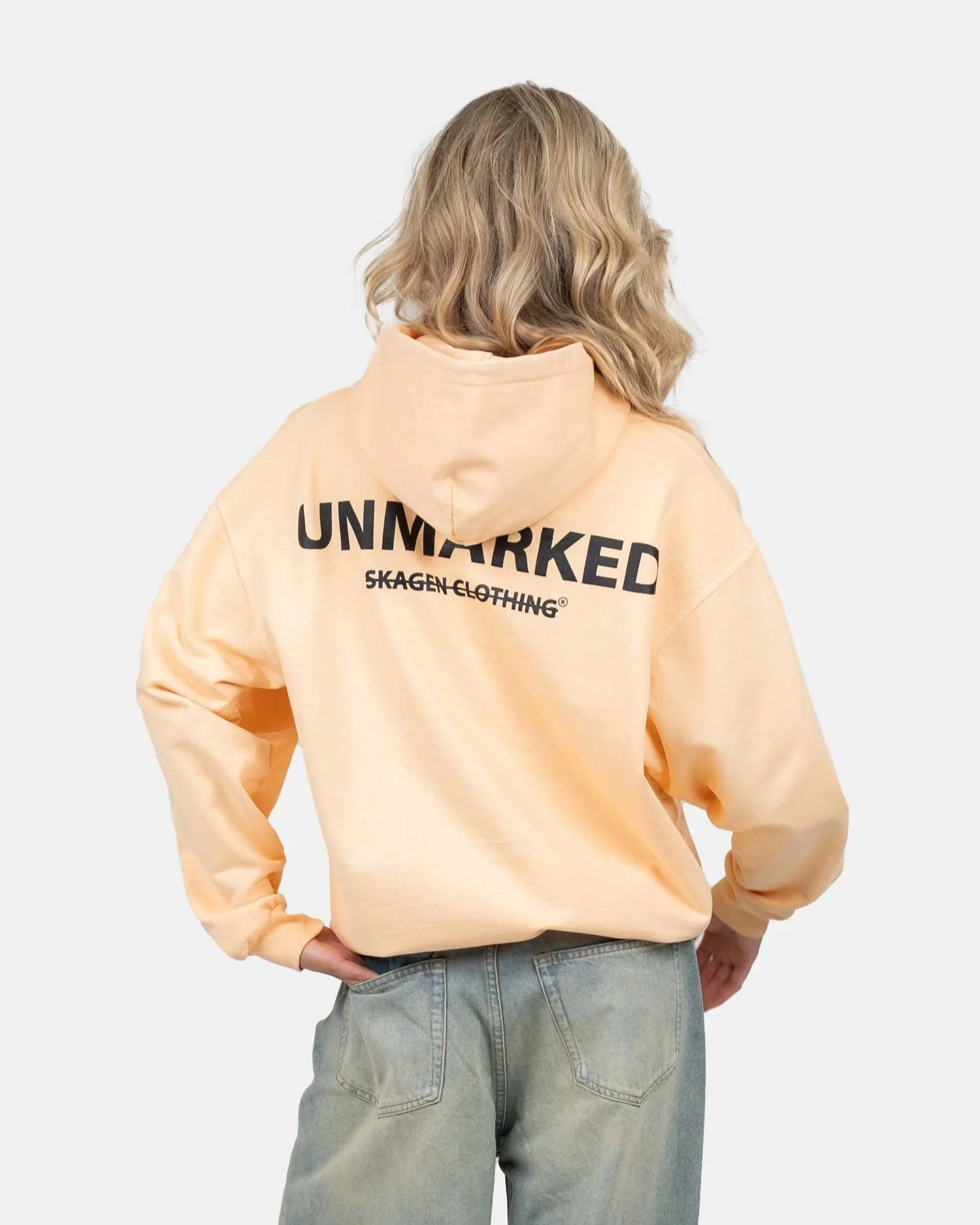 Unmarked Hoodie Peach - Image 6