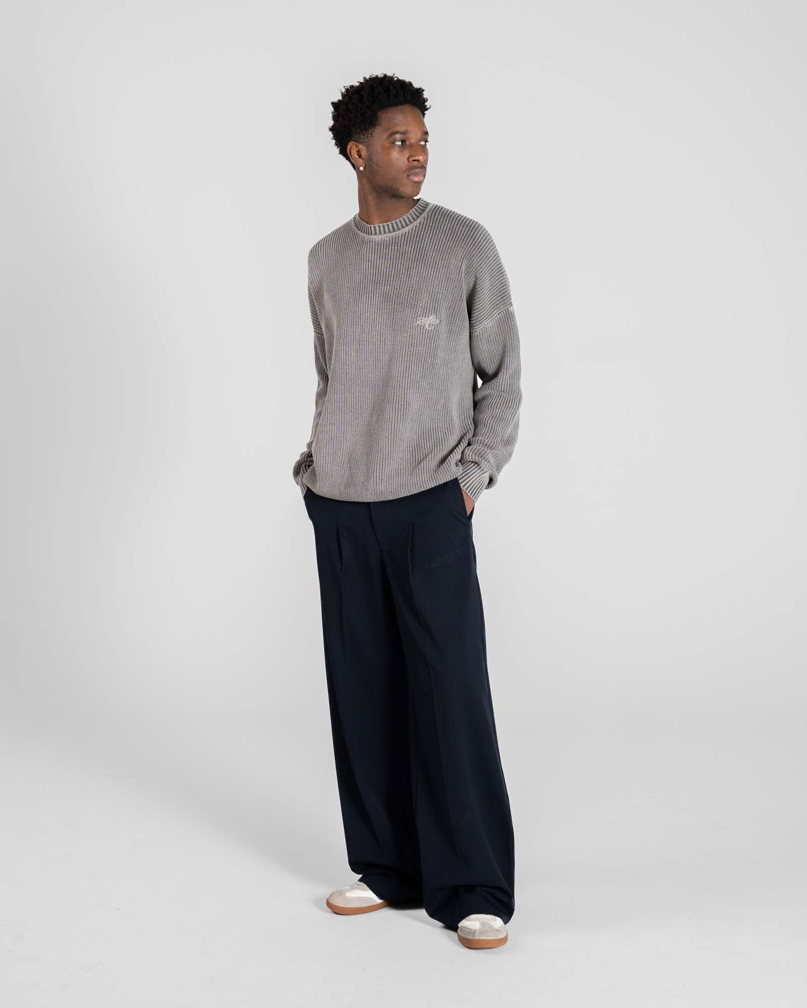 Washed Knit Gray - Image 4